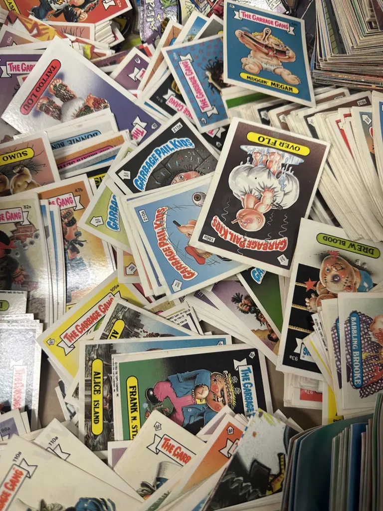Large Selection Of Various Trading/Collectors Cards Including Garbage Gang Etc Image 1++