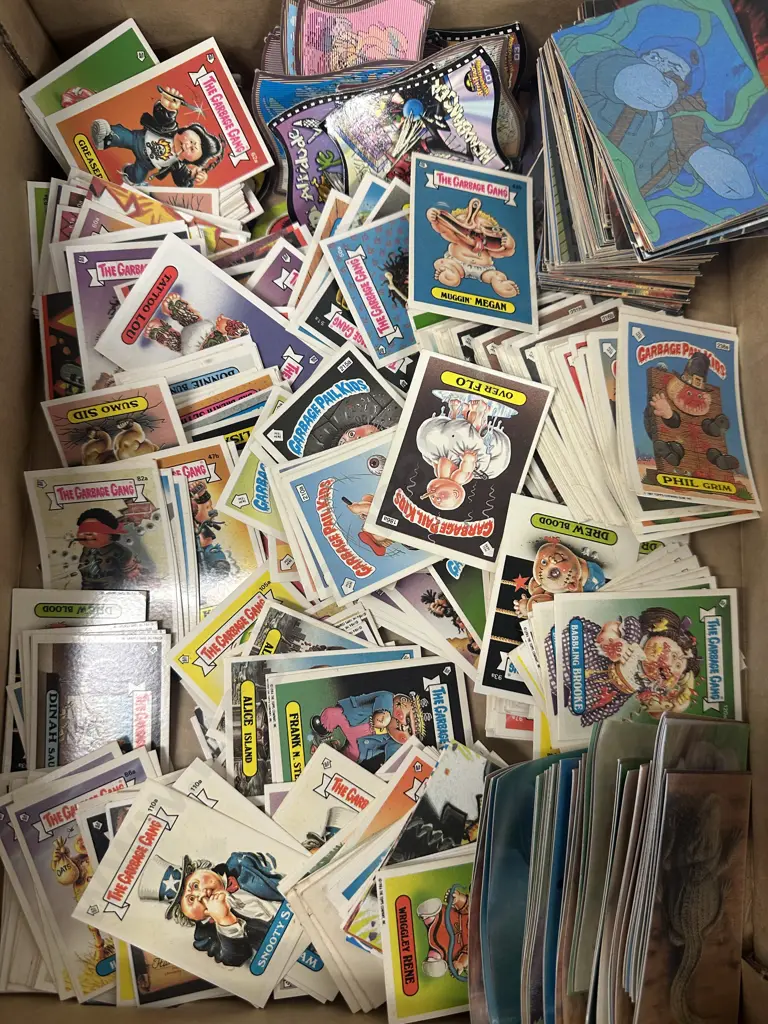 Large Selection Of Various Trading/Collectors Cards Including Garbage Gang Etc Image 1++