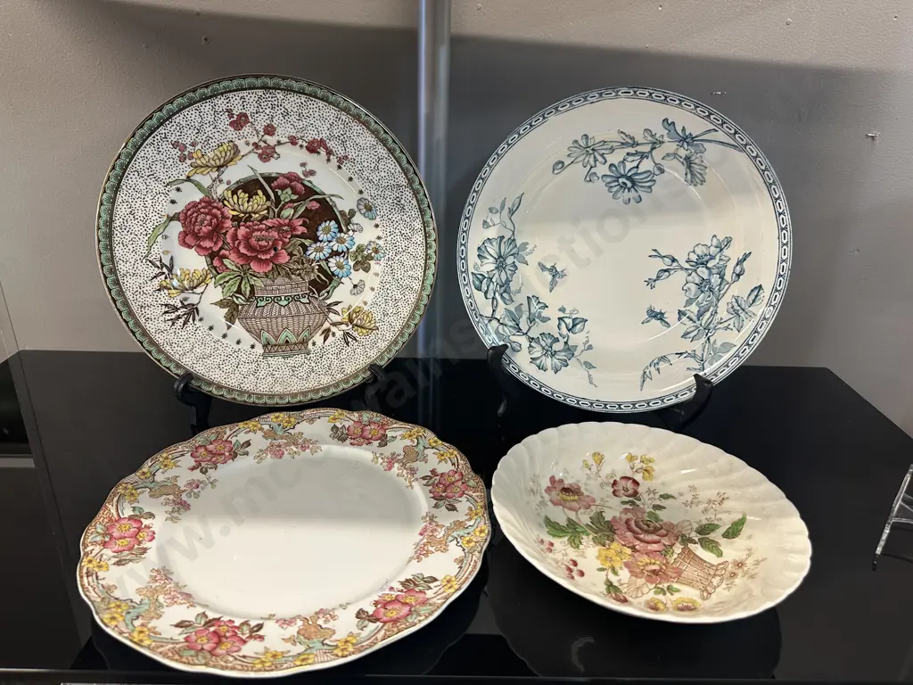 Wedgwood Clematis Bowl, Clarice Cliff Bowl Etc Image 1++
