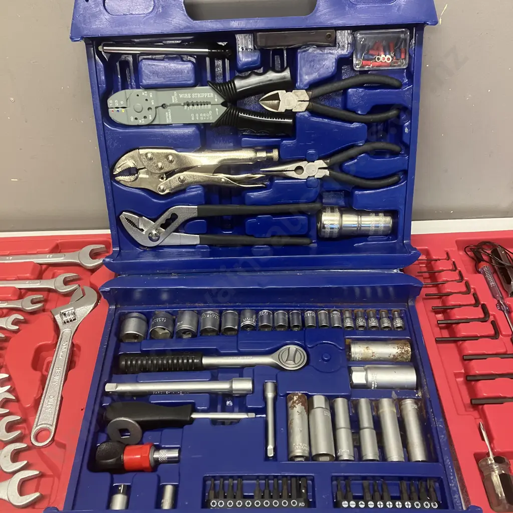 Tool Set In Moulded Carry Case Image 1++