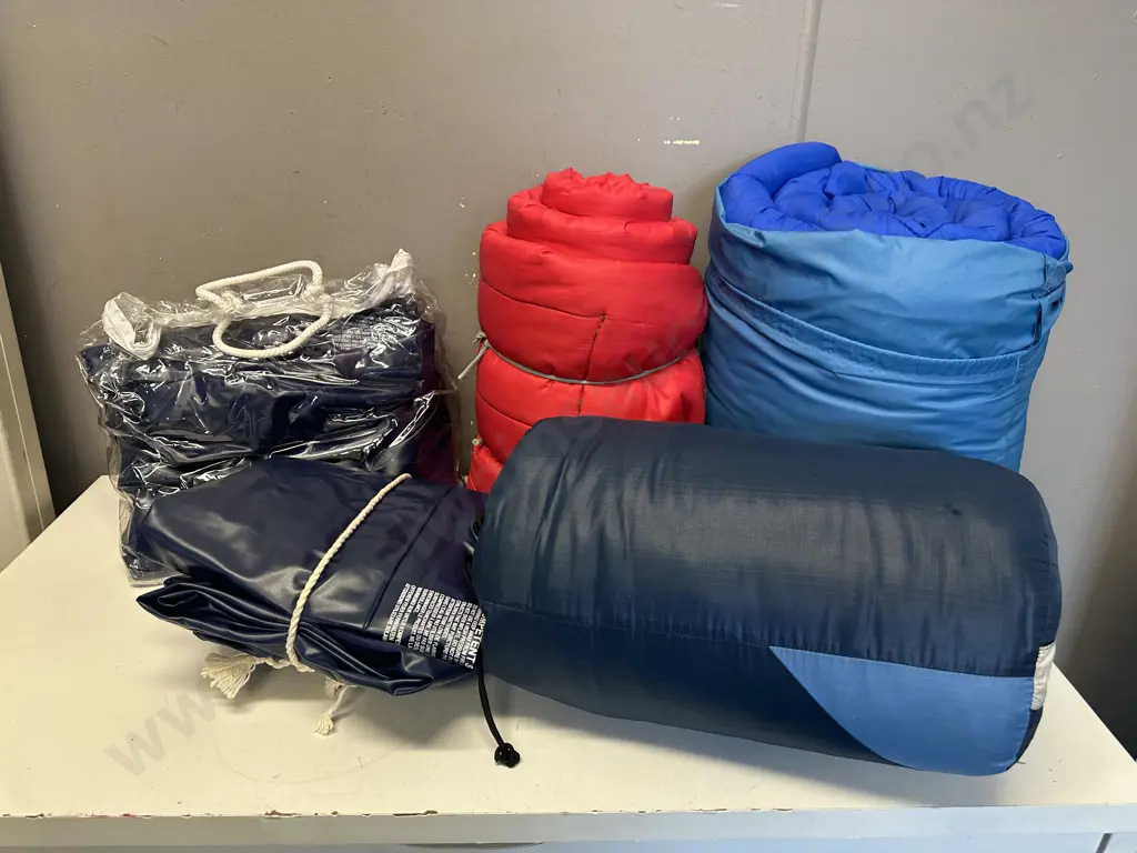 Sleeping Bags x 3 Includes BackPacker Benedorm & 2 Air Bed Mattresses Image 1++