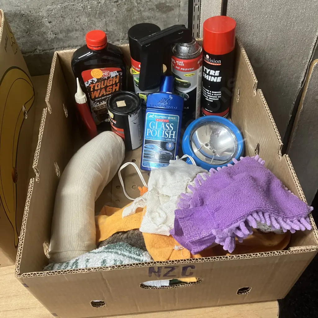 Box Lot Car Cleaning Etc Image 1++