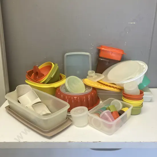 Selection of Tupperware