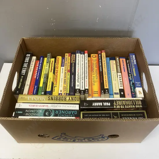Box Lot Assorted Books