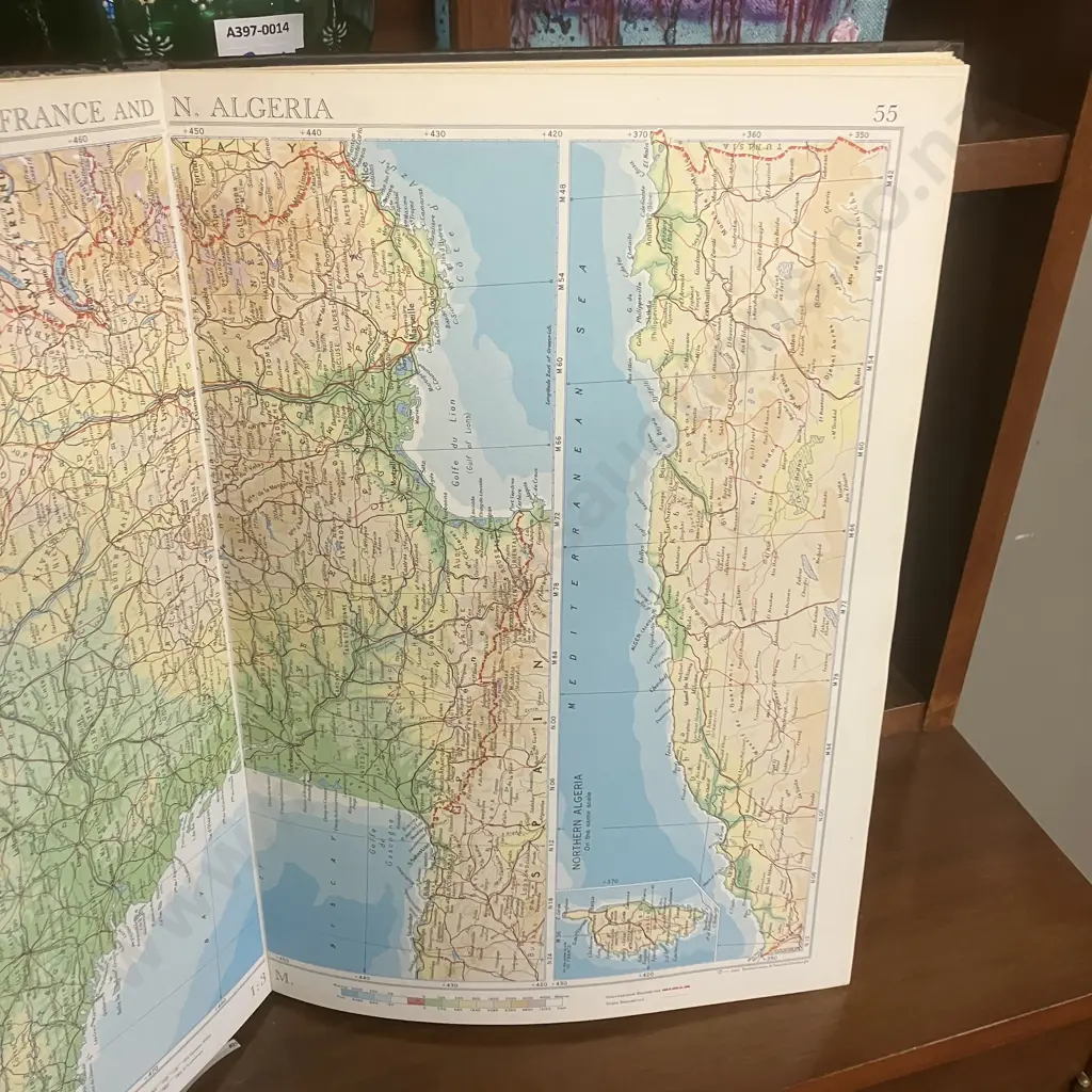 Bartholomews Advanced Atlas of Modern Geography, Tenth Edition, 1973 Hardcover Image 1++