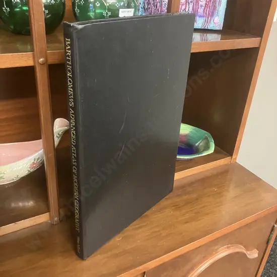 Bartholomews Advanced Atlas of Modern Geography, Tenth Edition, 1973 Hardcover