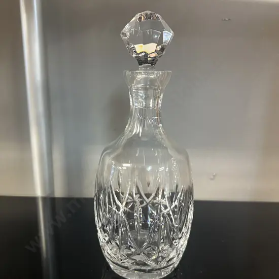 Vintage Crystal Decanter H25cm.