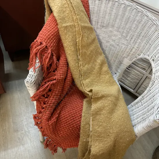 Throws x2 Including Linen & More & Store House 