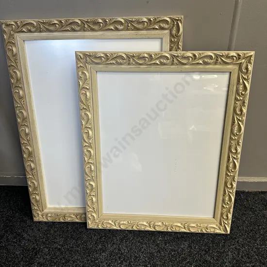Vintage French Style Ornate Frames x2