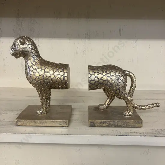 Leopard Decorative Bookends