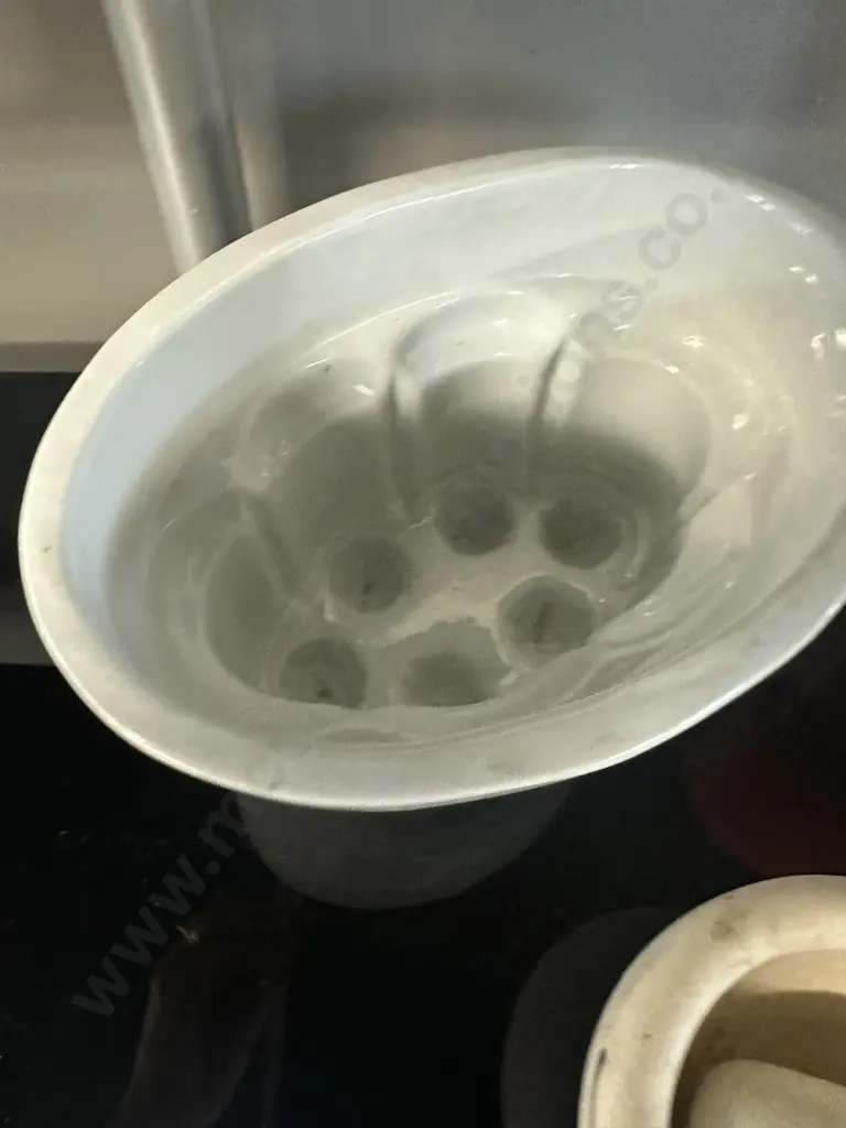 PezzEtti Red Stovetop Coffee Maker, Vintage Jelly Mould & Mortal & Pestle Image 1++