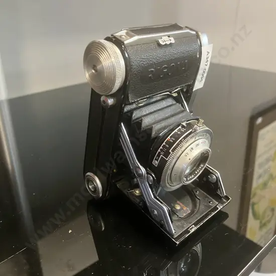 Balda Rigona; Balda-Werk Bünde; 1948-1955 Post War West Germany 35mm Rangefinder Folding Camera With a 50mm f3.5 Lens