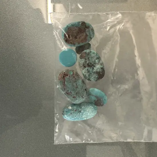 Selection Of Turquoise Gemstone Pieces