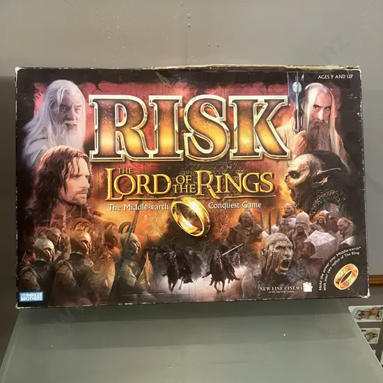 Lord Of The Rings Risk Board Game