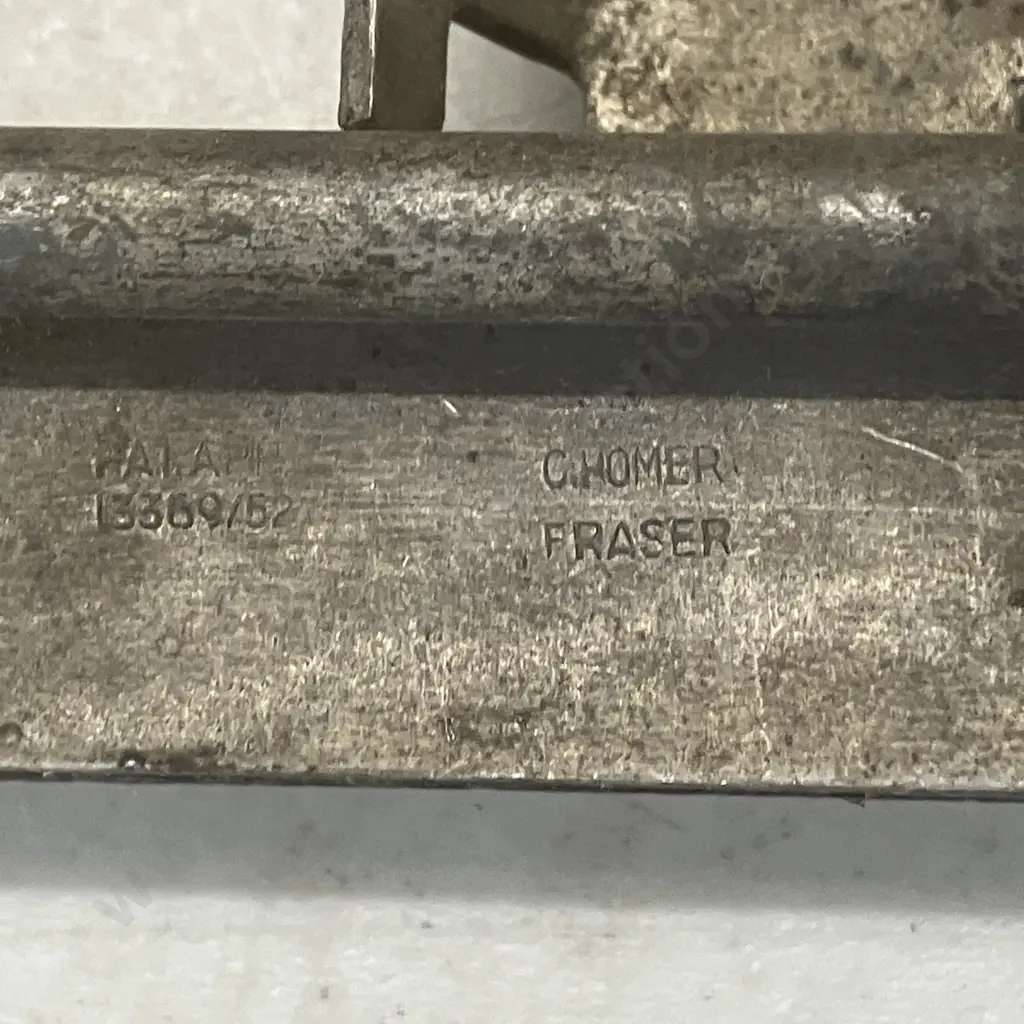 Vintage 1950s "The  Fraser Saw Sharpener" Saw Sharpening Guide Sold with 05 Image 1++