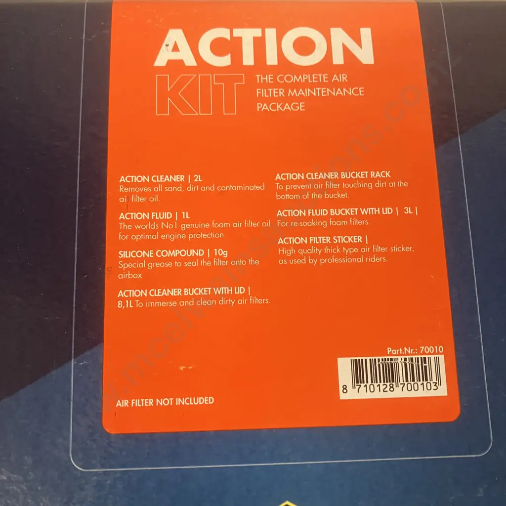 Putoline Action Kit Air Filter Maintenance Package (70010) sold with 28 Image 1++