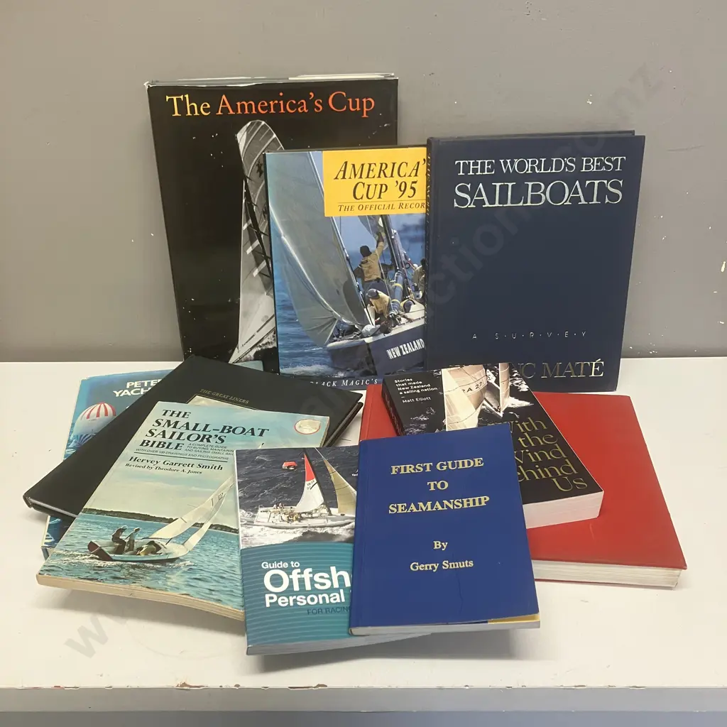 Assorted Yachting, Sailing Books Etc Image 1++