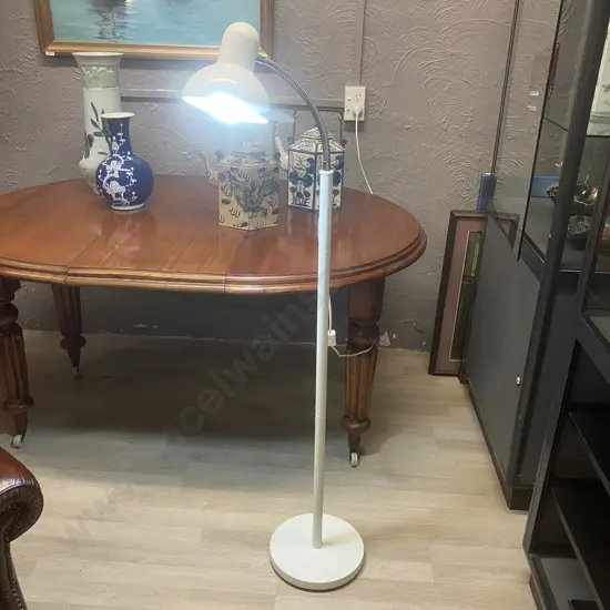 Austrabeam White Floor Lamp. H131cm