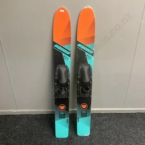 Pair of Wipeout 48 Water Skis