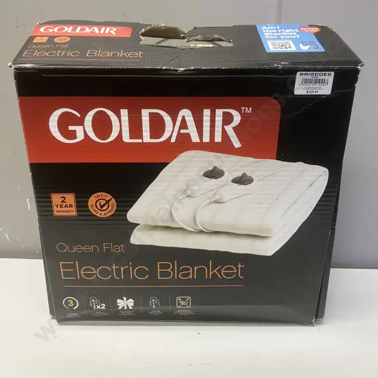 Goldair Queen Flat Electric Blanket