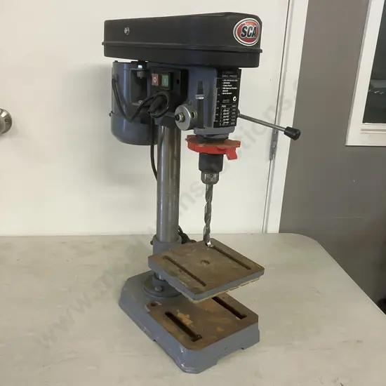 SCA 5-Speed Drill Press Model DP350 - 350W 13mm Chuck (No Chuck Key)