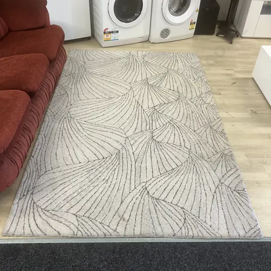 Early Settler Deco Linear Hand Tufted Floor Rug. 240 x 150cm