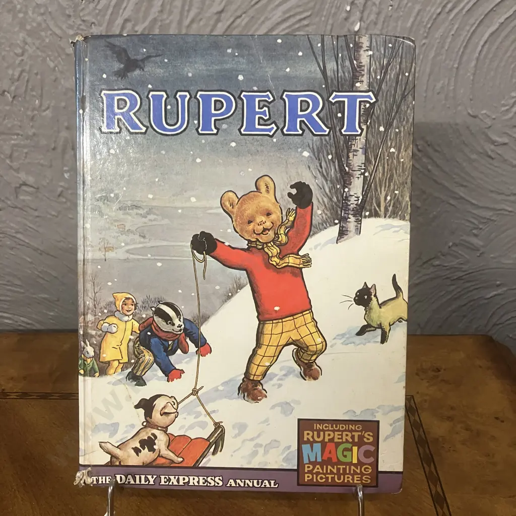 RUPERT ANNUAL 1967 Written & Illustrated by Alfred Bestall, Published by Daily Express 1967, Hardcover Image 1++