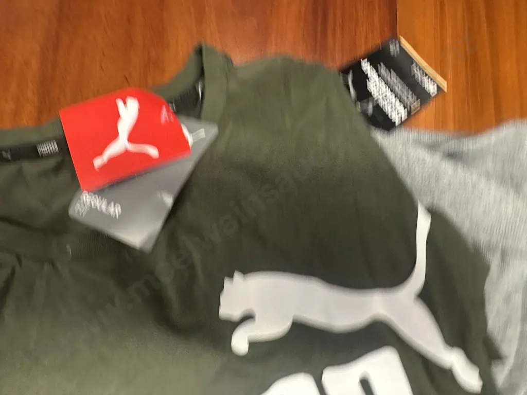 New Puma Modern Sports Shorts Size XL With Essential Tee Size L Image 1++