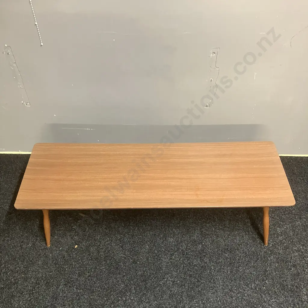 Mid-Century Modern Retro Coffee Table by A DECFORM. H38 W120 D39.5cm Image 1++