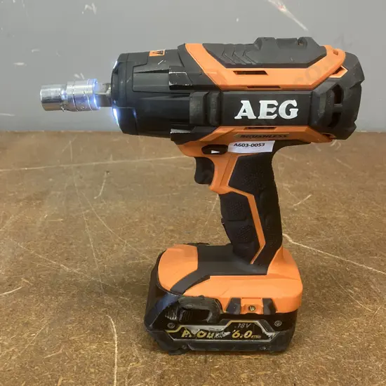 AEG 18V Brushless Limited Edition Ratchet Gun With 6.0Ah Battery (No Charger)
