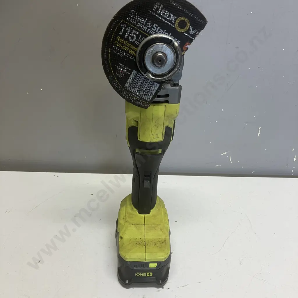 Ryobi 18V One+ HP Brushless Grinder & 4.0Ah Battery (No Charger) Image 1++