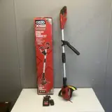 Ozito 18V XPower XChange Cordless Grass Trimmer Kit With Box - 2.0Ah Battery & Charger Image 1++