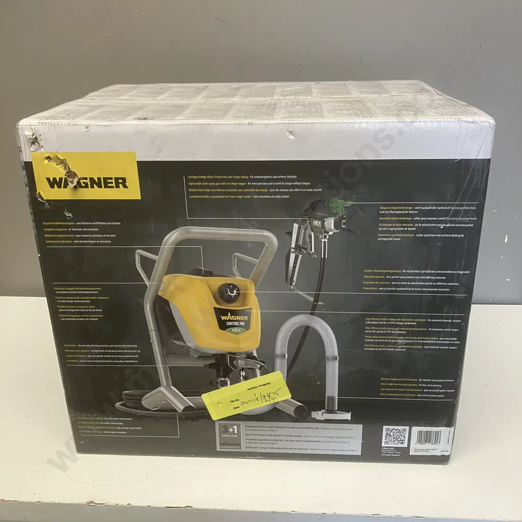 Wagner Universal Sprayer Control Pro 250M Airless (Boxed) Image 1++