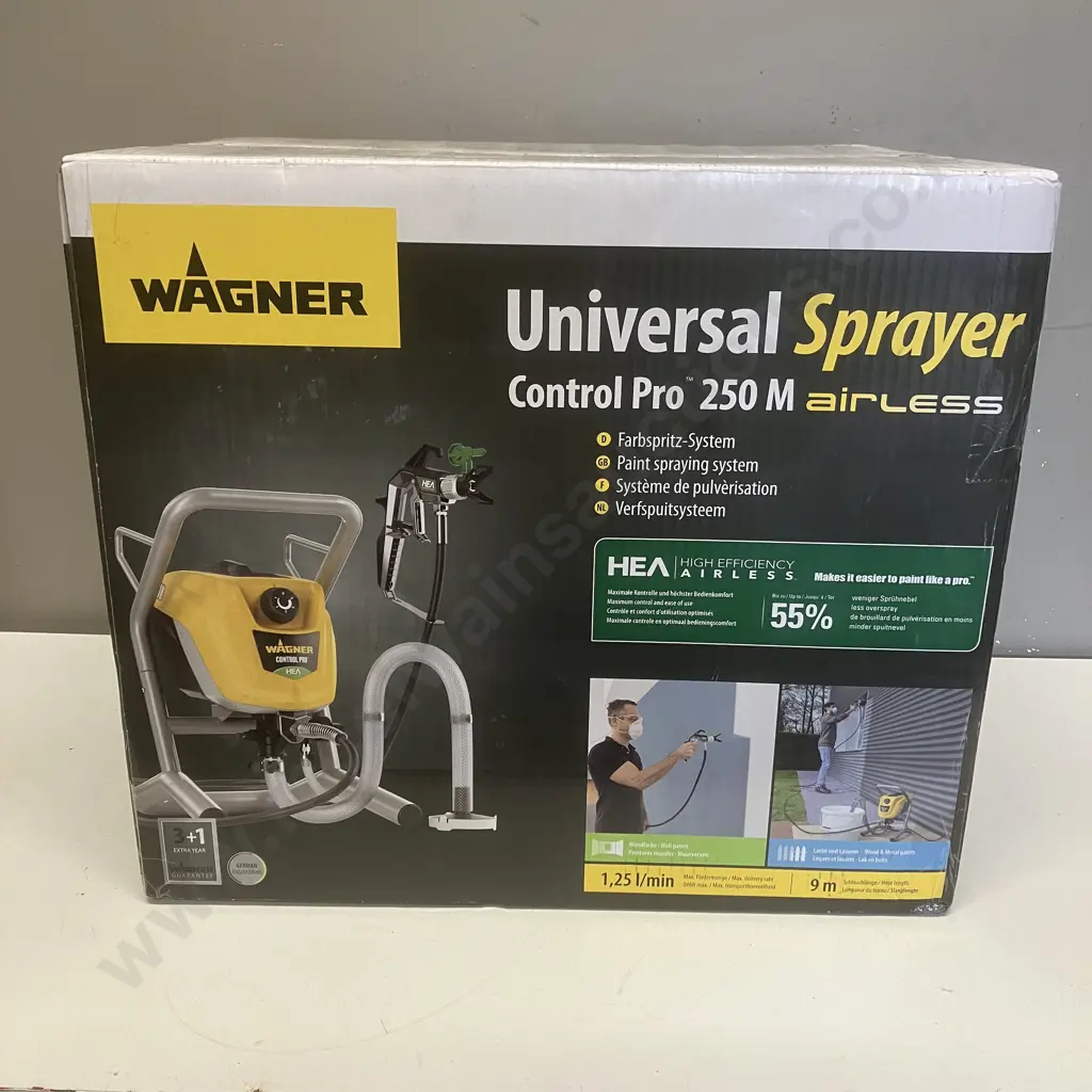 Wagner Universal Sprayer Control Pro 250M Airless (Boxed) Image 1++