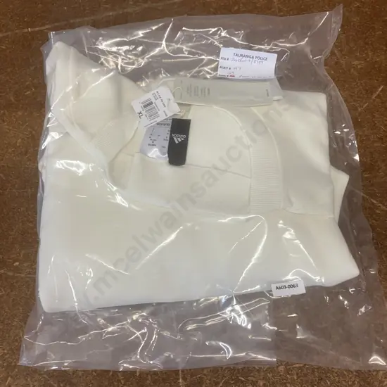 Off White Adidas Sweatshirt Size XL