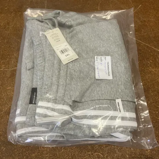 Grey Adidas Track Pants Size 2XL