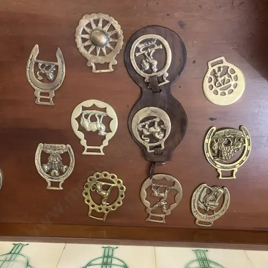 Horse Brasses & Brasses On Leather