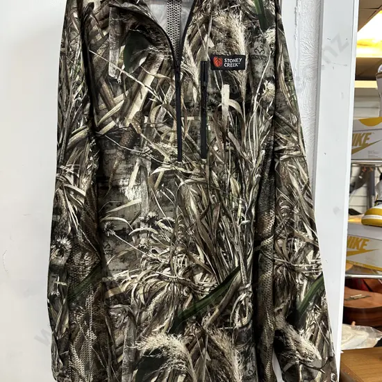 Stoney Creek 2XL Light Shirt In Real Tree Camouflage Pattern