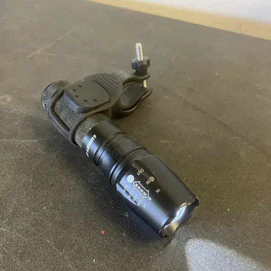 LUMIFY X9 Flashlight (BLACK) With Mount (No Charger)