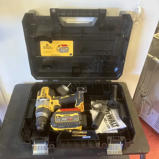 DeWalt XR Flexvolt Cordless Hammer Drill Kit 18 Volt 6Ah