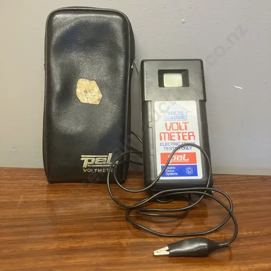 PEL Volt Meter Electric Fence Tester With Case
