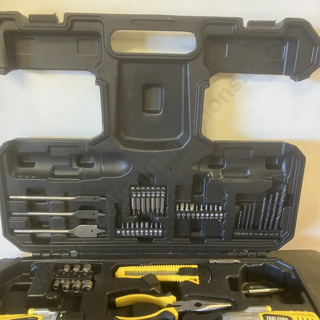 Tool Torq 18V 2 Pack Drill & Impact With Batteries (No Charger) Image 1++