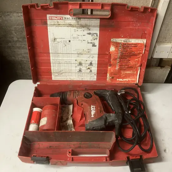 Hilti TE 6-C Rotary Hammer Drill In Case