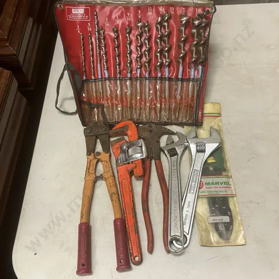 Tools & Irwin Auger Bit Set