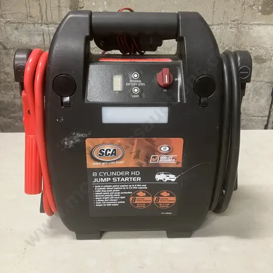 SCA 8 Cylinder Heavy Duty Jump Starter