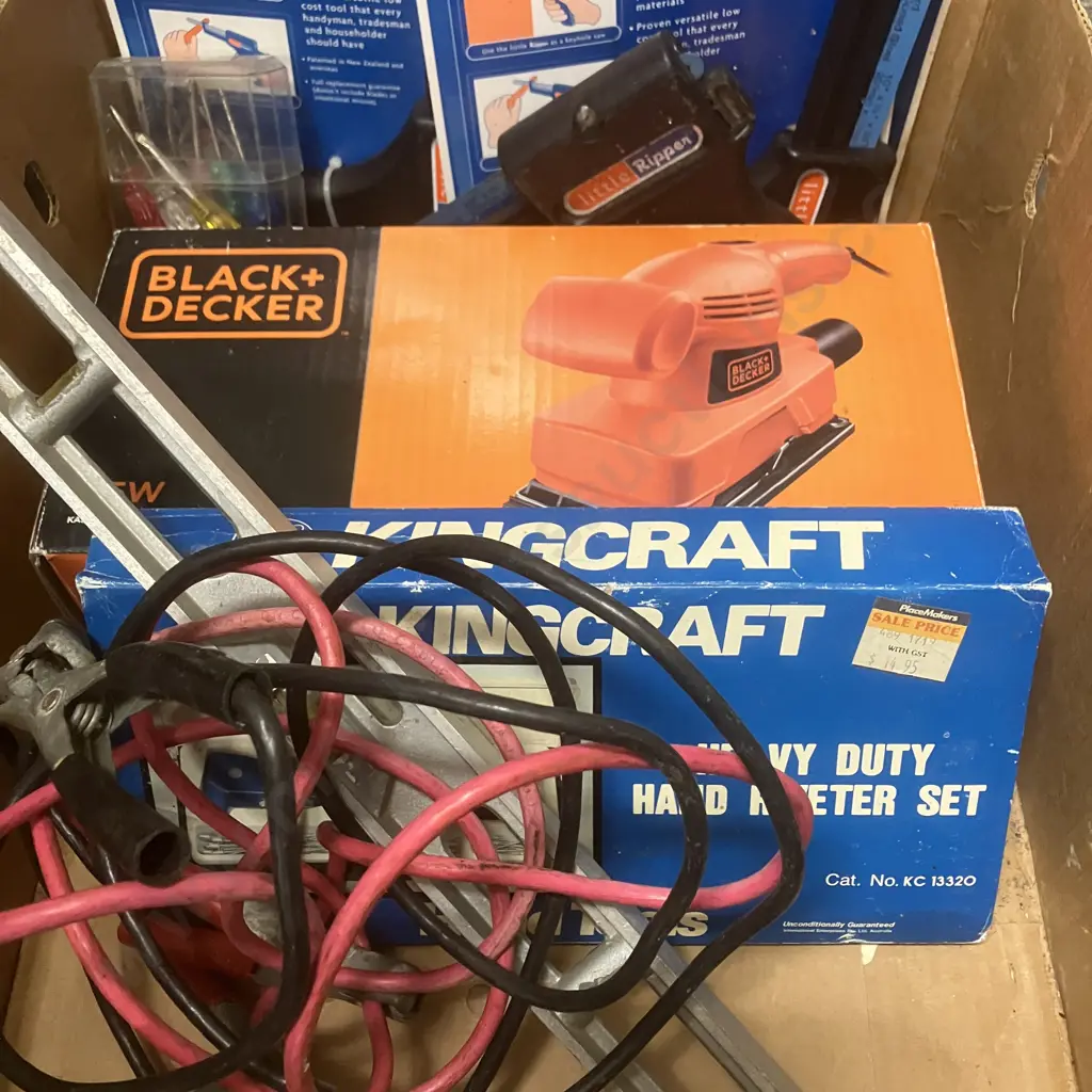 Box Lot Tools, Screwdiver Set, Levels Etc Image 1++
