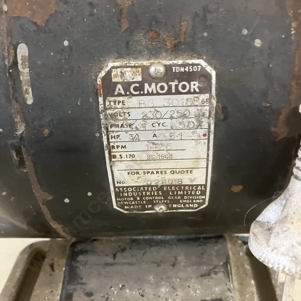 AEI Brand Single Phase 3/4 HP Electric Motor With Shaft Image 1++