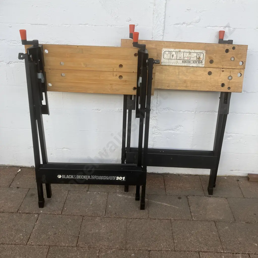 Pair of Black & Decker Workmate 301's Image 1++