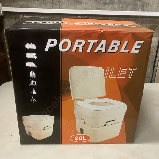 Portable Toilet 20L, Original Box