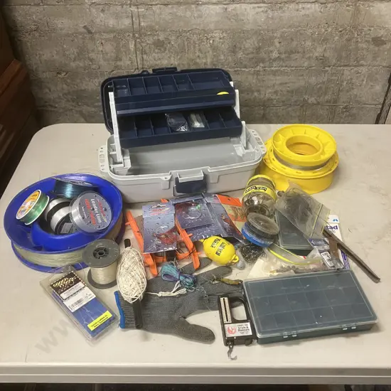 Box - Fishing, Tackle & Tackle Box, Hand Lines Etc